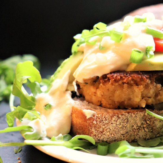 Lion’s Mane Brunch Crab Cakes