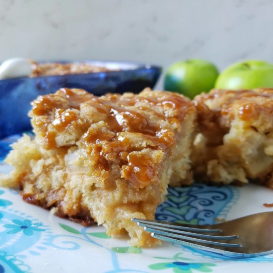 Apple Studded Coffee Cake