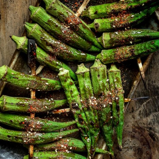 Roasted Okra