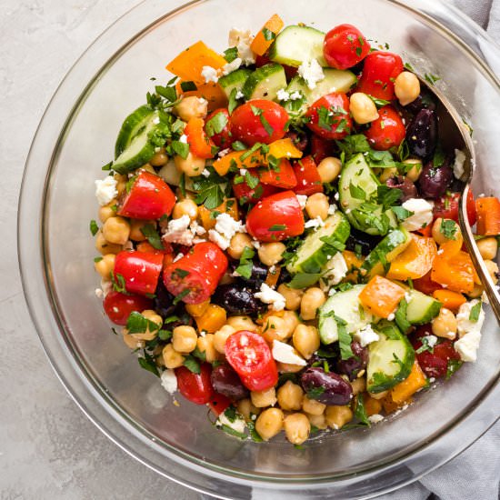 Greek Chickpea Salad