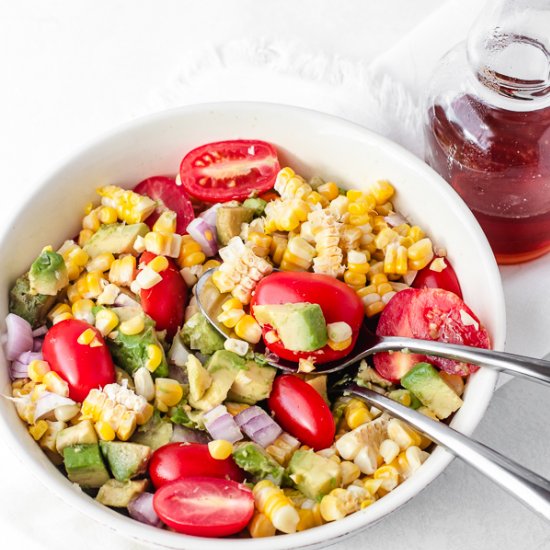 Avocado Corn Tomato Salad