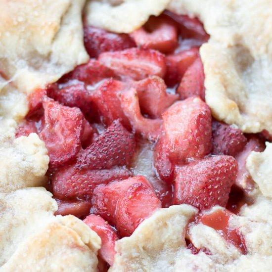 Strawberry Galette