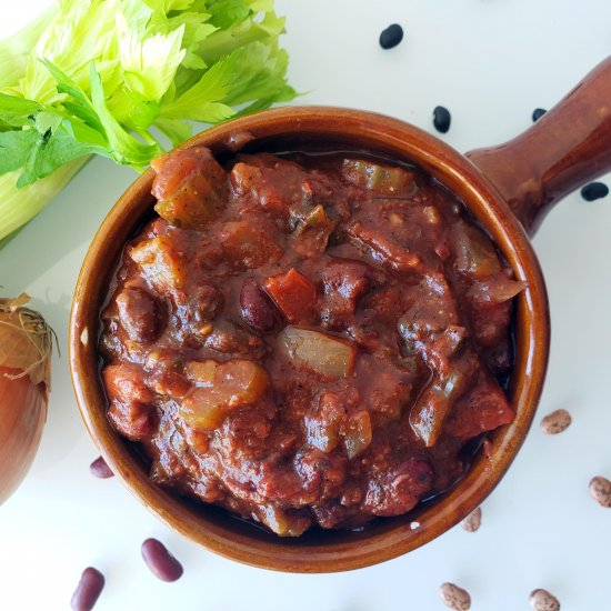 Protein-Packed Crockpot Chili