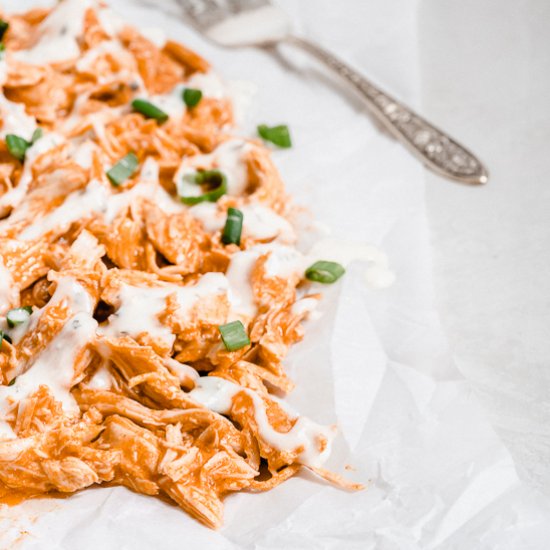 Paleo Creamy Buffalo Chicken