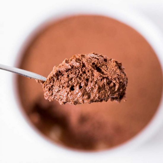 Vegan Chocolate Mousse (Aquafaba)