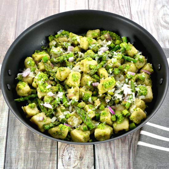 Artichoke Gnocchi Green Asparagus