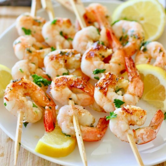 Grilled Shrimp Skewers