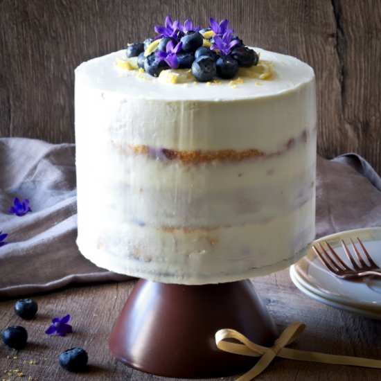 Lemon Blueberry Cake – Summer Cake