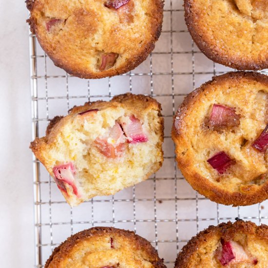 Rhubarb Muffins