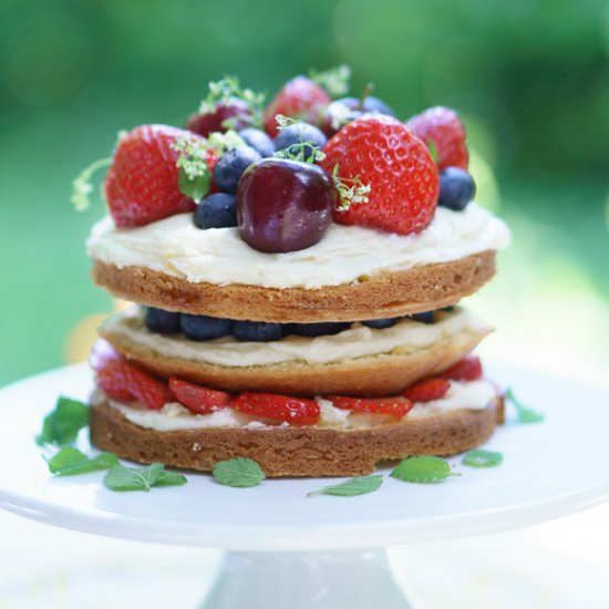 A Mid-Summer Dream Cake