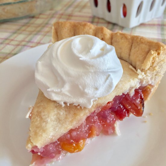 Freshly Picked Sweet Cherry Pie