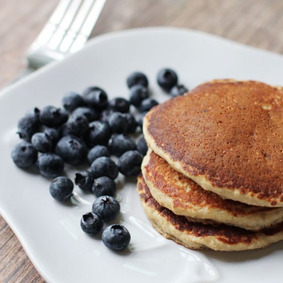 Banana Oat Pancake Recipe