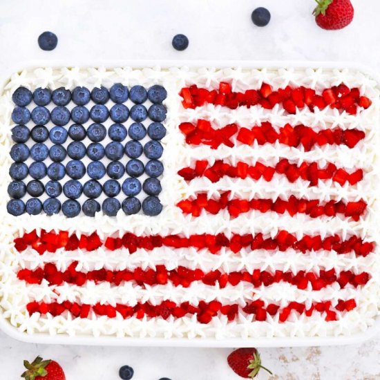 Patriotic Poke Cake