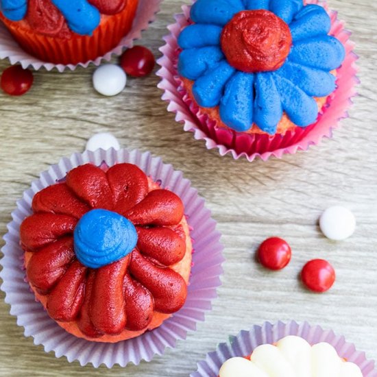 4th of July Cupcakes