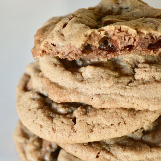 Chocolate Malted Cookies