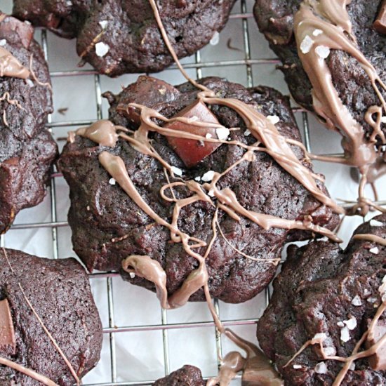 dark chocolate zucchini cookies