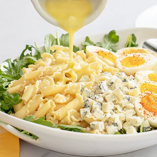 Eggs And Arugula Pasta Salad