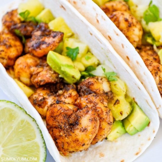 Cajun Shrimp Tacos