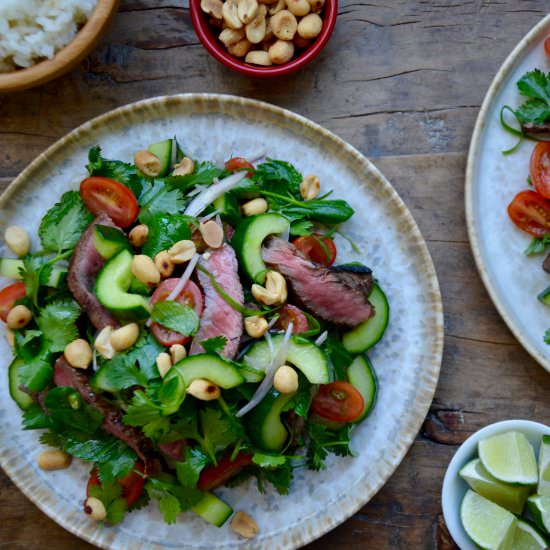 Thai Beef Salad with Lime Dressing