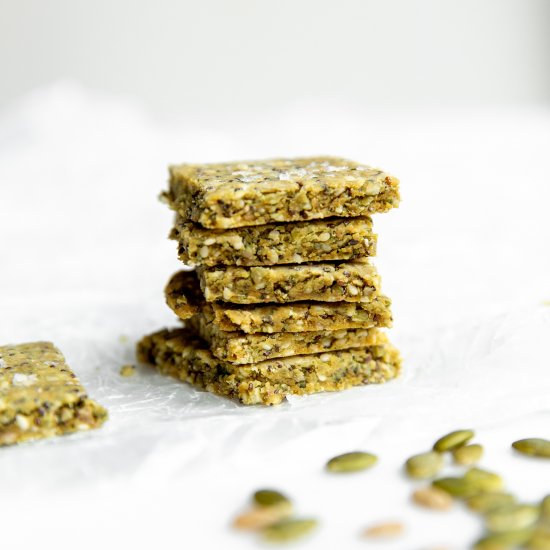 The best seed crackers (GF, Vegan)