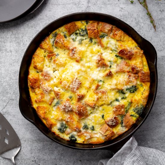 Healthy Breakfast Strata