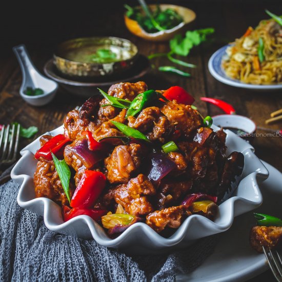 Kolkata Style Chilli Chicken