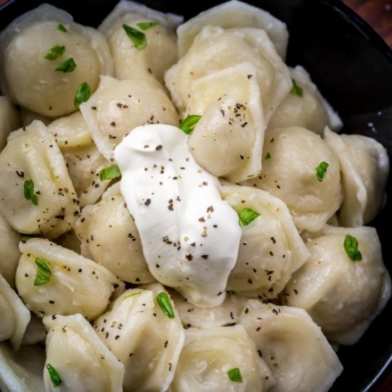 Chicken Pelmeni (Russian Dumplings)