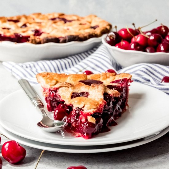 BEST HOMEMADE CHERRY PIE RECIPE