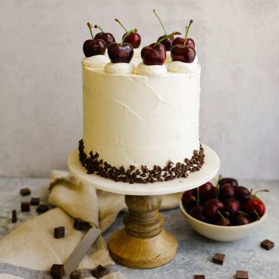 Cherry Chip Cake