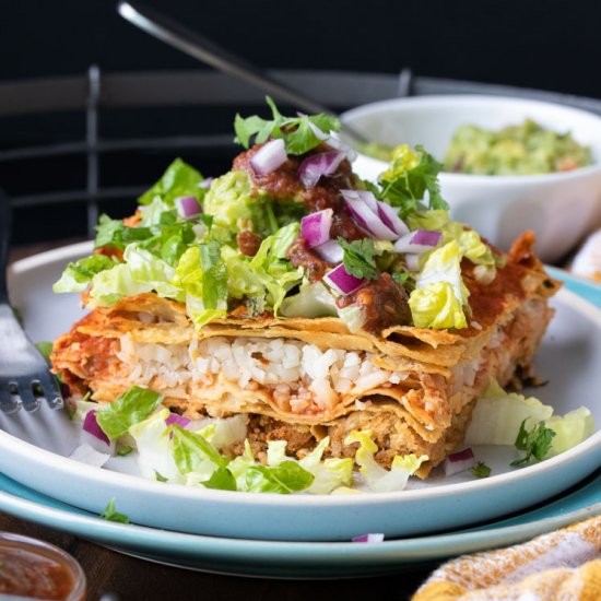 Vegan Enchilada Casserole