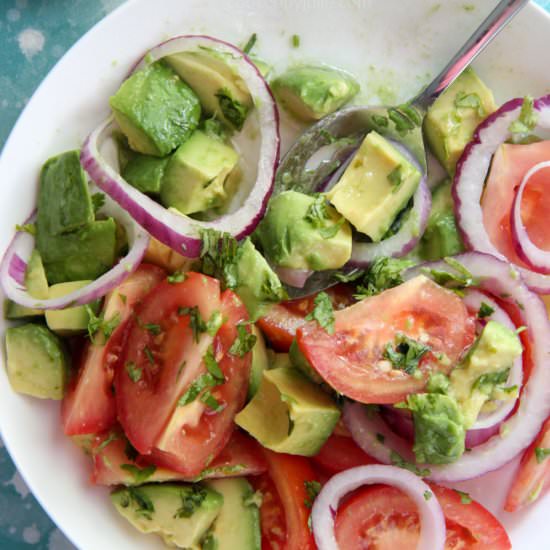 Tomato Avocado Salad