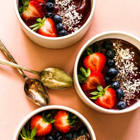 Traditional Açai Bowl