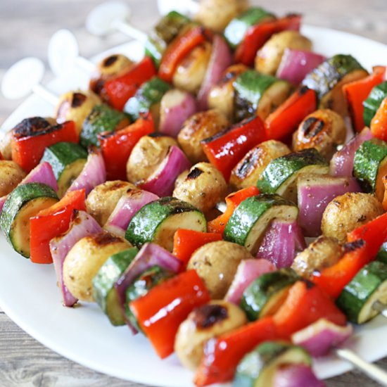 vegetable kabobs