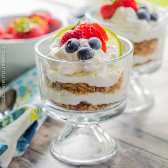 Key Lime Yogurt Parfait