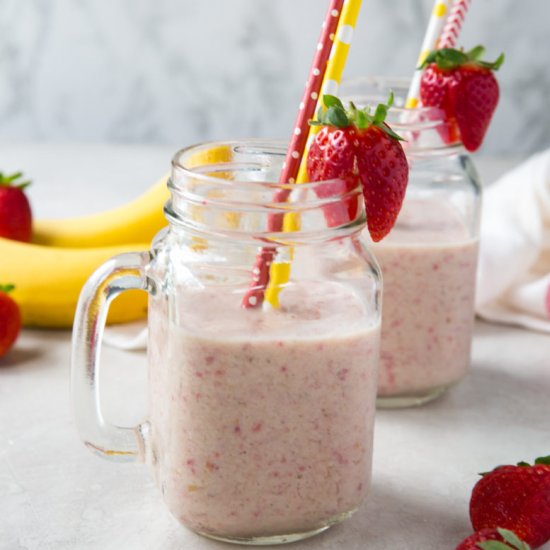 Strawberry Banana Smoothie