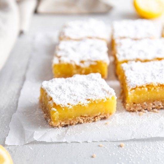 Gluten Free Lemon Bars