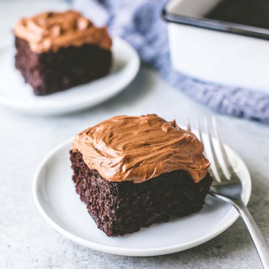 One Bowl Chocolate Cake