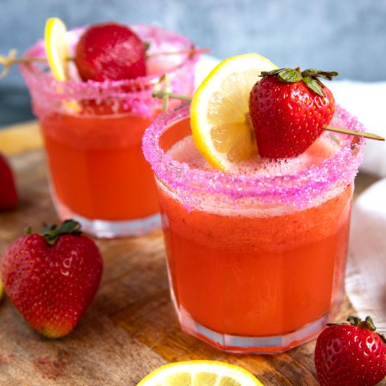 Strawberry Vodka Cocktail