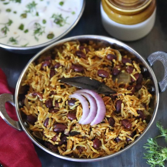 Rajma Rice / Rajma Pulao