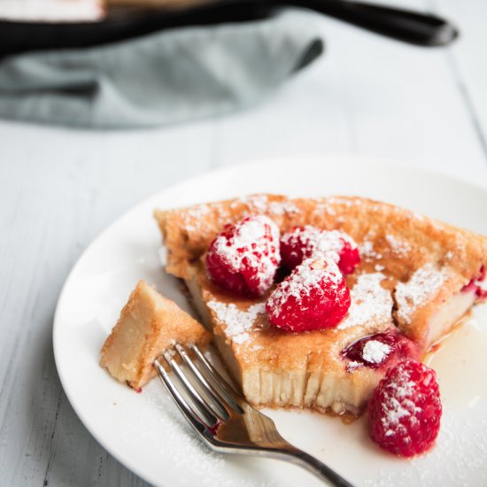 Vegan Dutch Baby Pancake