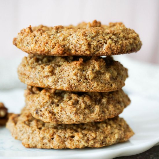 Best Walnut Cookies (3 ingredients)