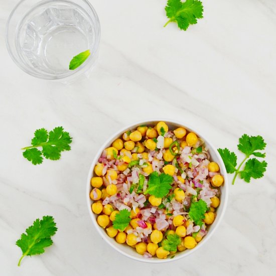 Simple Chickpea Salad