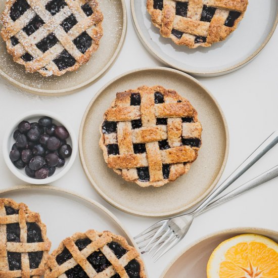 Vegan Blueberry Pie