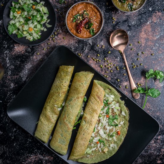 Andhra Pesarattu Dosa Recipe