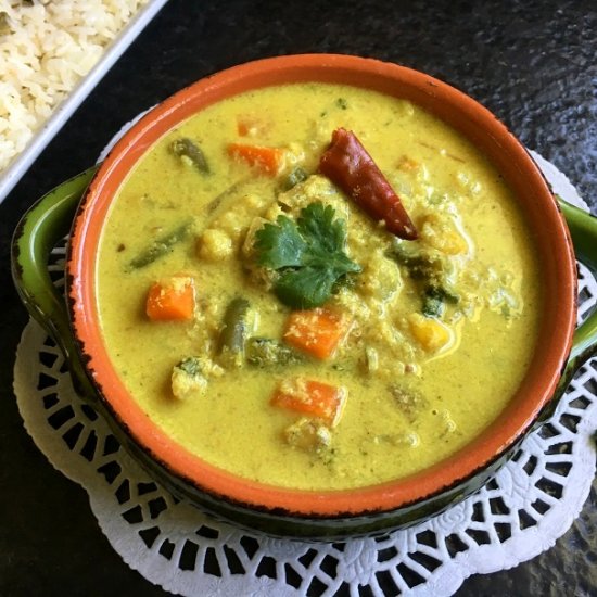 Tamil Style Vegetable Kurma