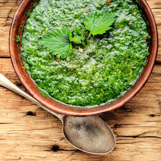 Wild Edibles: Stinging Nettle Soup