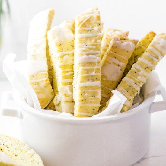 Lemon Poppy Seed Mandelbread