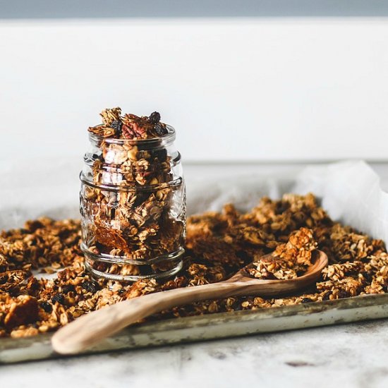 healthy homemade granola