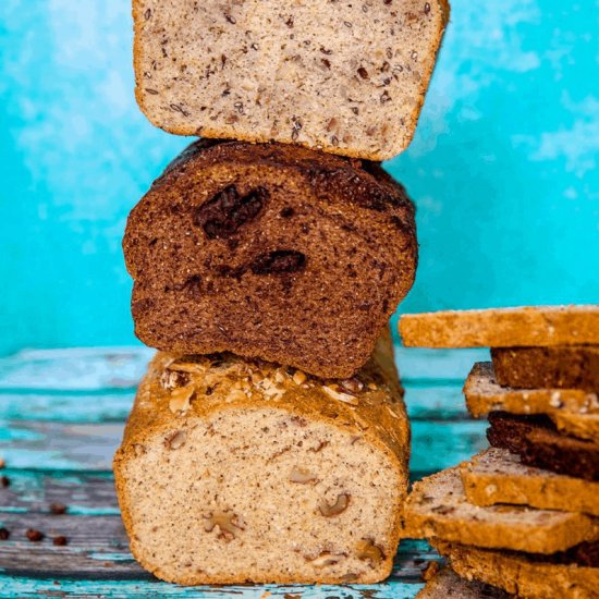 Chocolate Cacao Keto Bread