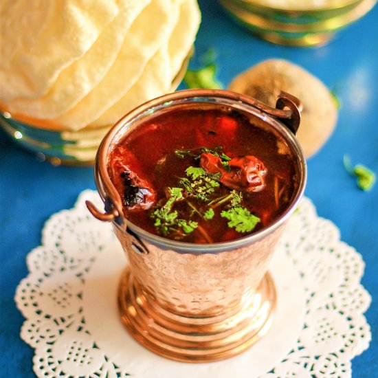 BEETROOT RASAM / INSTANT RASAM